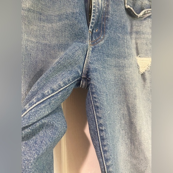 Mother The Insider Ankle Jeans in Bloom And Doom Medium Wash Size 24 Preppy - Picture 6 of 15